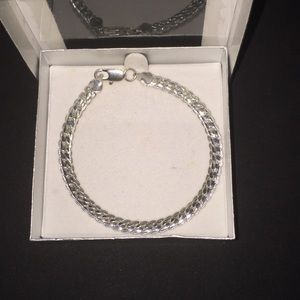 💥New💥 .925 Sterling Silver 5mm Chain Bracelet